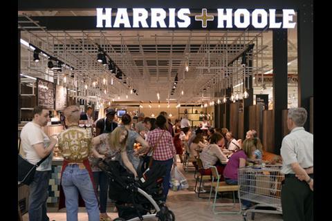Harris + Hoole cafe Watford|